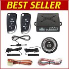 Universal Passive Keyless Entry Alarm with Wireless Remote Start - Easy Setup