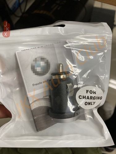 For Bmw Double Usb Charger 12v In-car Port Connector Genuine OEM#65412311598 c - Picture 4 of 7