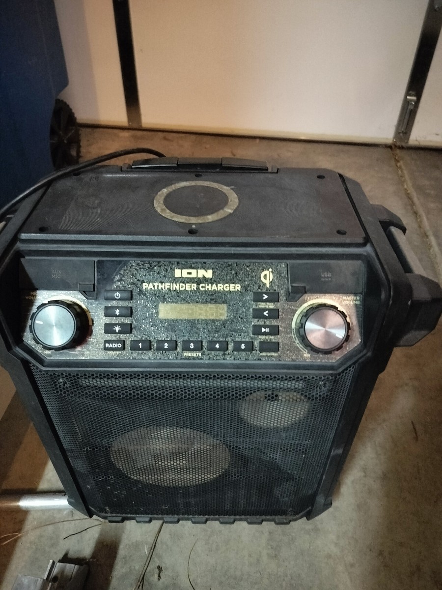 Pathfinder Speaker Charger ION Audio PATHFINDER IPA105C Black