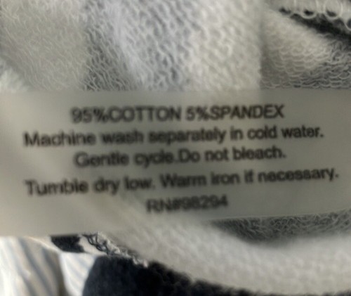 Onque Casuals Chevron Zip Up Sweater Jacket Women’s Size S - Picture 7 of 7