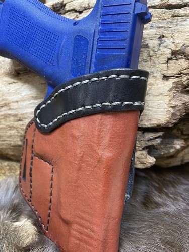 Avenger style leather holster fits Glock 19x SRA225 - Picture 7 of 24