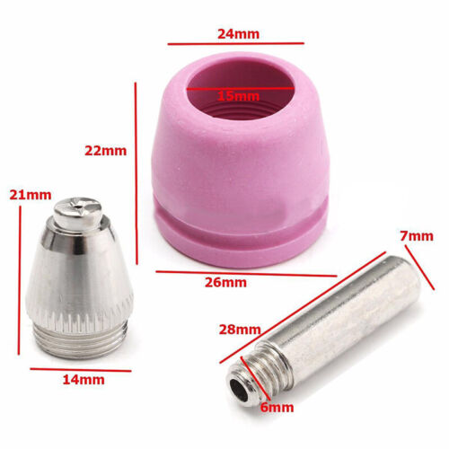 WSD-60 Air Plasma Cutter Cutting Torch Consumables WSD60 AG60 CUT 50P 60P Pkg-40 - Picture 8 of 8