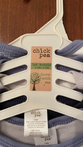Neu mit Etikett! Chick Pea 5 Stück 3-6 & 6-9 Monate Body - Bild 9 von 10