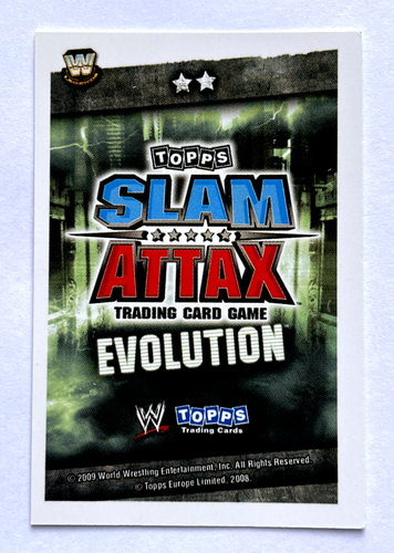 2009 WWE Topps Slam Attax Evolution TCG #156 BOBBY HEENAN Legends Cards - Picture 4 of 4