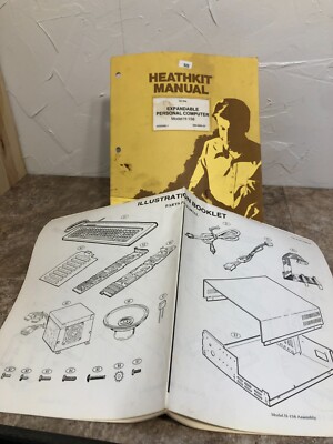 Rarer 1986 HEATHKIT EXPANDABLE PERSONAL COMPUTER Model H-158 Manual + EXTRA