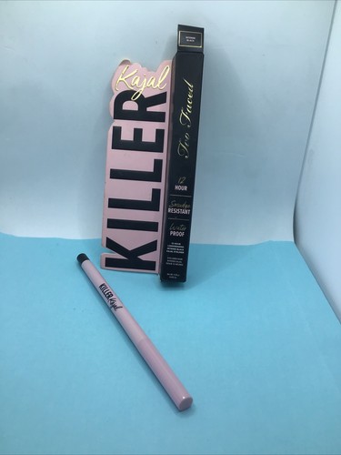 Too Faced Killer Kajal 12-Hour Longwear Waterproof Eyeliner (INTENSE BLACK) - Picture 1 of 4