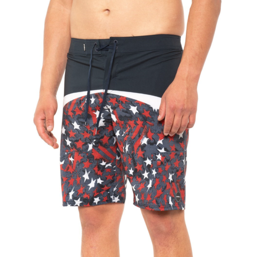 O'Neill Boardshorts Herren Größe 30 Hyperfreak Stars Stretch 20 Zoll Boardshorts Neu - Bild 1 von 3