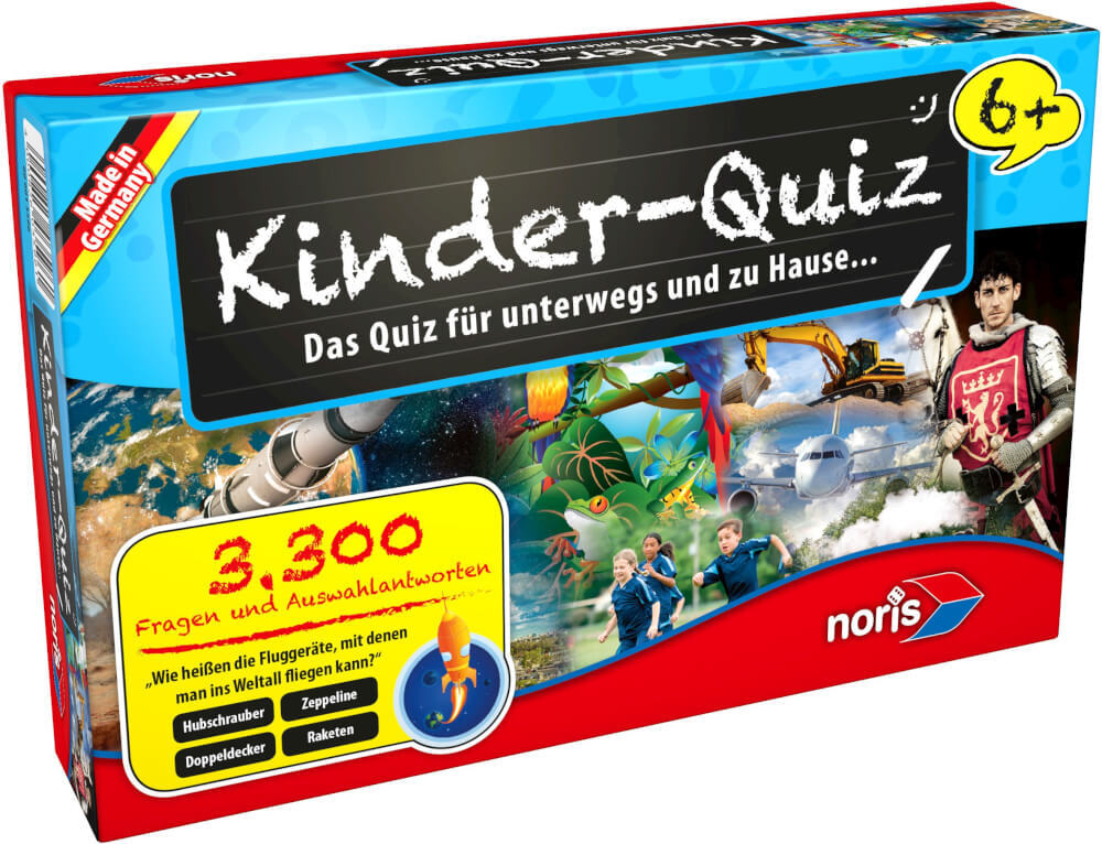 Thumbnail - Kinderquiz Für Schlaue Kids Blau