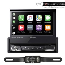 Pioneer AVH-3500NEX DVD Receiver w/ Bluetooth with License Plate Style Camera  			