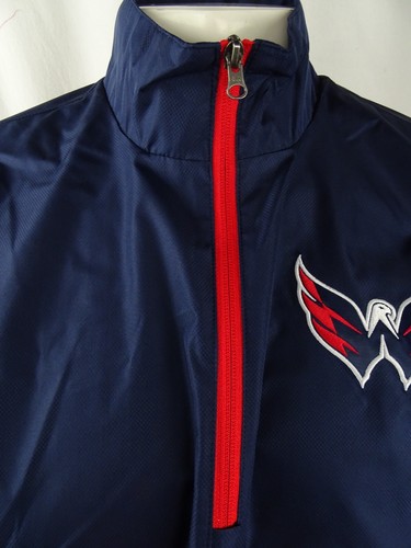 Washington Capitals NHL G-III Men's Quarter-Zip Windbreaker - Picture 3 of 9