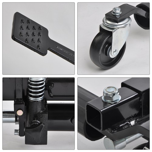 9" 1500lb Hydraulic Positioning Jack Wheel Dolly Lift Mover Vehicle Car SUV - Picture 12 of 16