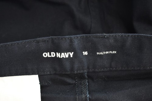 Kids Boys Old Navy Knee Length Twill Shorts Chino SIZE 16 In The Navy NEW - Picture 8 of 8