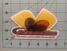 NEO FIN * The Most Comfortable Fin On Earth Sticker / Decal