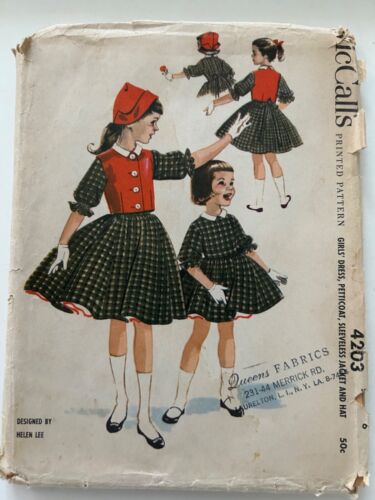 Girls Vintage Sewing Patterns. Unused. Uncut. Dresses, Nightwear, Trousers Etc. - Picture 22 of 36