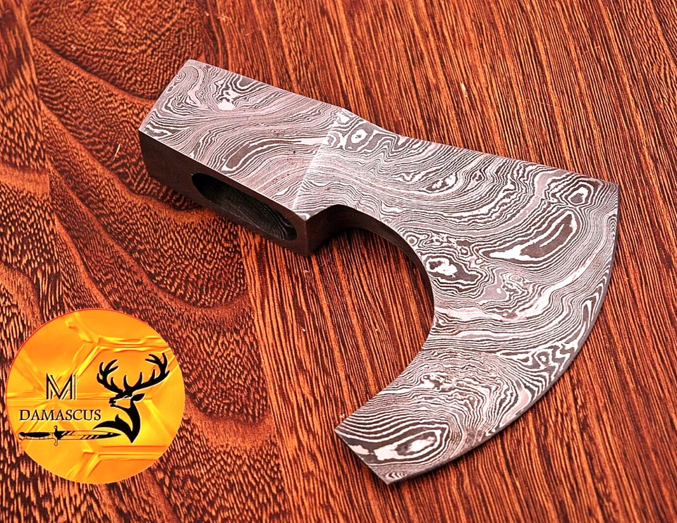 СДЕЛАННЫЙ НА ЗАКАЗ КОВАНЫЙ ТОПОР ИЗ ДАМАССКОЙ СТАЛИ ТОПОР ТОПОР ВИКИНГ ТАКТИЧЕСКИЙ ТОМАГАВК 934 - Изображение 2 из 4