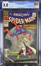 The Amazing Spider-Man #44 CGC Graded 3.0 - Key Issue 2nd App. Lizard