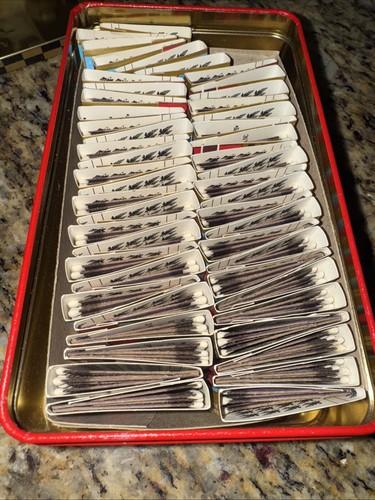 Vintage NASCAR Winston Cup 25th Anniversary Tin And 50 Match Books 1994 - Picture 6 of 8