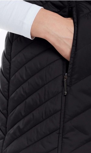 Weatherproof Women’s Quilted Vest Black Size M NWT - Picture 8 of 11