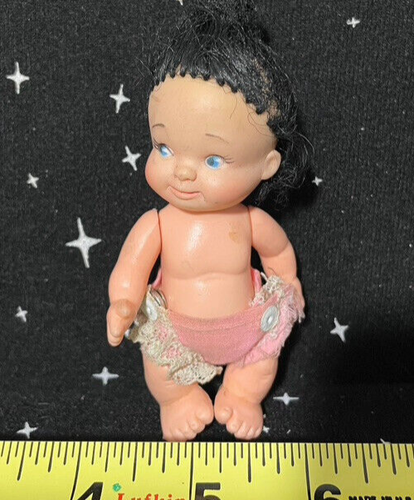 De colección Uneeda Doll Co. Baby PeeWee 1960 4" Hong Kong - Imagen 6 de 7