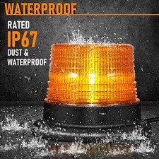 LED Rundumleuchte 12V 24V Gelb Warnleuchte 39xLED Blinkleuchte R10 R65 Magnet eB LED Rundumleuchte 12V 24V Gelb Warnleuchte 39xLED Blinkleuchte R10 R65 Magnet eB