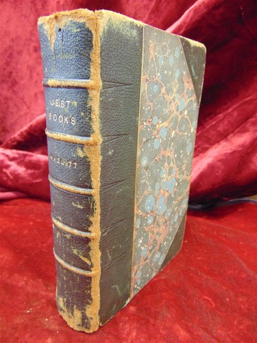 1864 V3 ENGLISH JEST BOOKS SHAKESPEARE Carew Hazlittt Antique Leather HUMOR - Imagen 5 de 5