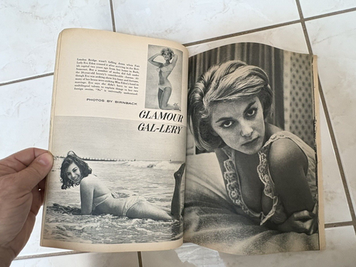 Lot Of 5 Vintage Pulp Men’s Magazines 1961-67  Pinups,Pulp, Brigette Bardot, Sex - Picture 12 of 24