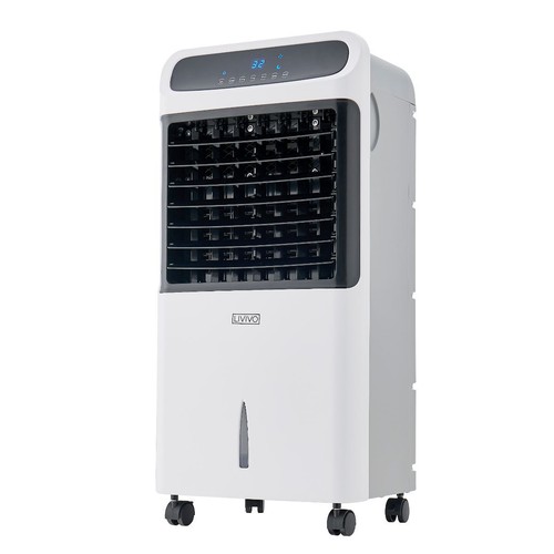 Tragbarer Luftkühlerlüfter mit Fernbedienung Eis Kalt Kühlung Klimagerät - Bild 12 von 12