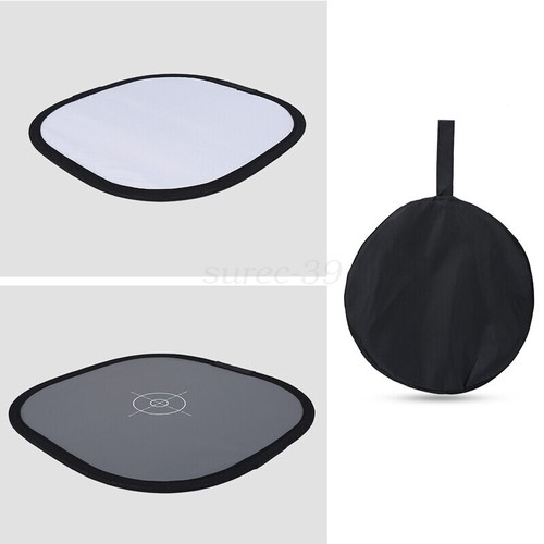 30CM White Balance Card Double Sided 18% Grey Pure Focus Fold Photography Tool - Picture 10 of 14