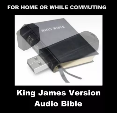 KING JAMES VERSION KJV AUDIO BIBLE ON A USB FLASH DRIVE PROFESSIONAL AUDIO
