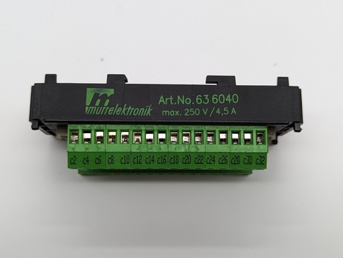 Murrelektronik Art. No. 63 6040 250V/4.5A Card Breakout/Backplane - Picture 2 of 5