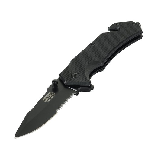 Folding Knife Pocket EDC Rescue M-Tac Type 3 Black G10 Survival Camping Outdoor - Picture 2 of 5