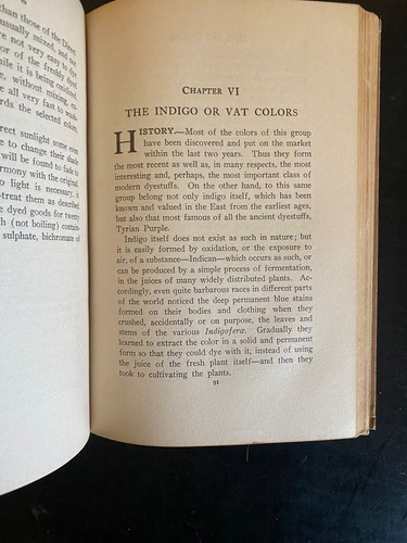 Dyes And Dyeing-Charles E. Pellew HC First Edition 1913 RARE - Picture 14 of 17