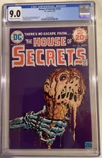 House of Secrets #123 (DC Comics September 1974) CGC 9.0 OWTWP
