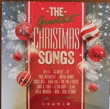 THE GREATEST CHRISTMAS SONGS - 2-LP - LE 2500 - COLORED VINYL - 'RD - NEW 