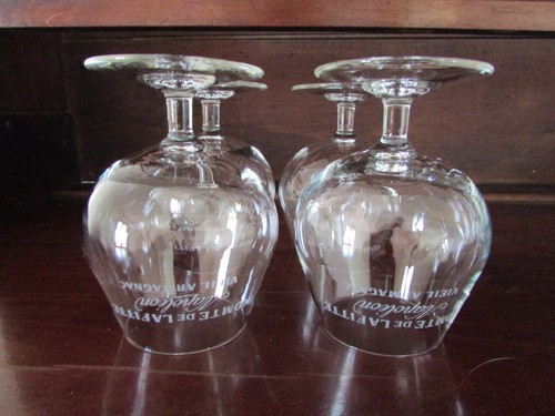 4 armagnac glasses Comte de Lafitte Napoleon - Picture 6 of 6