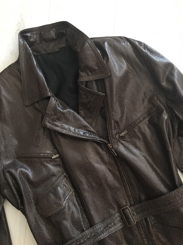 Chaqueta de cuero Biker style Otto Kern marrón 38 Chaqueta de cuero Biker style Otto Kern marrón 38 Venta barata