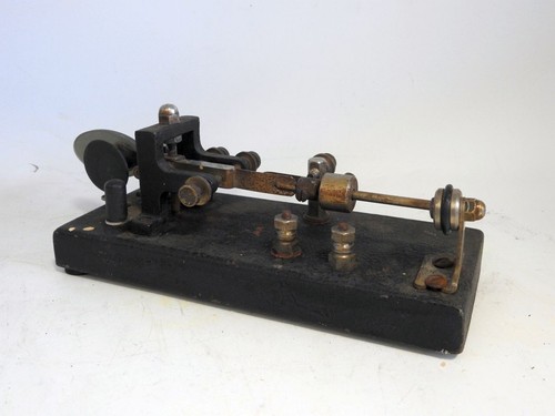FAIR CONDITION ELECTRIC SPECIALTY "CR SPEED KEY" SEMI-AUTOMATIC TELEGRAPH KEY - Zdjęcie 2 z 4