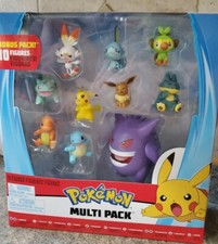Wicked Cool Toys Pokemon Battle Figures - Pack of 10