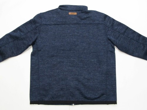 New with tag NWT Mens OBERMEYER Storm Blue Gunter Fleece-Lined Knit Jacket XXL - Picture 3 of 7