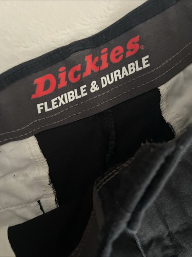 Dickies Men’s Work Pants 32x30 Black Straight Leg Cargo Durable Flex Fit - Picture 5 of 7