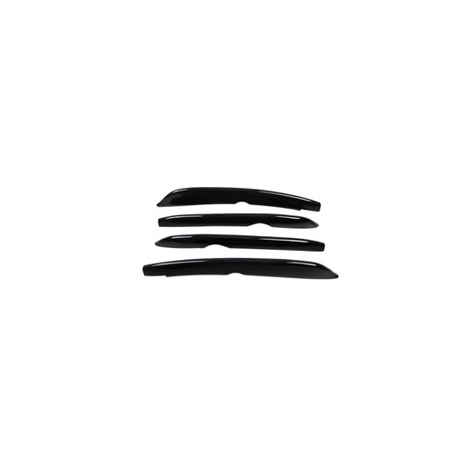 Fit For Benz CLA W118 2020-2021 2023 ABS Black Front Fog Light Lamp Strip Trim - Picture 11 of 11