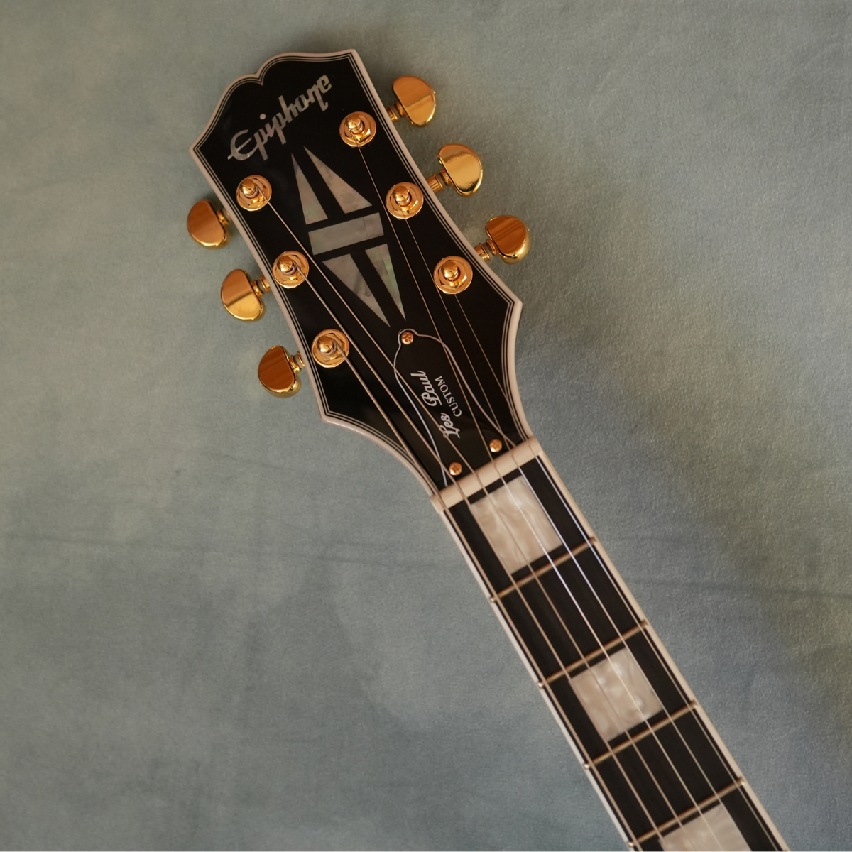 Epiphone Les Paul Custom Ebony Black Electric Guitar Epiphone Les Paul Custom Ebony Black Electric Guitar