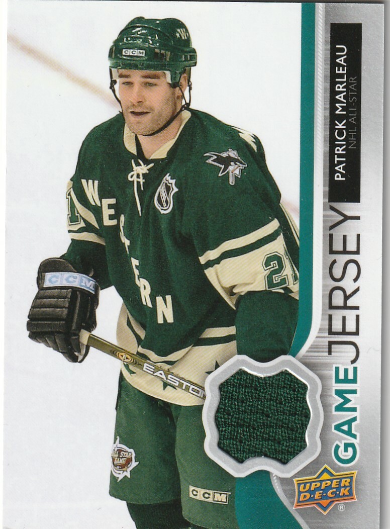 PATRICK MARLEAU 2014-'15 UPPER DECK SERIES 1 ALL-STAR GAME JERSEY 