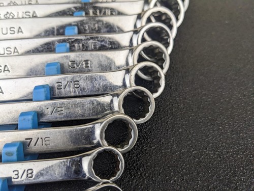 #ax889 Armstrong Tools Set di chiavi combinate 5/16”-1” 13 pezzi SAE GMTK - Foto 19 di 21