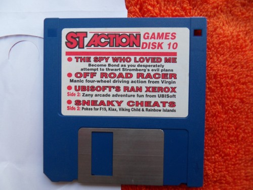 atari ST ACTION Magazin Cover Demo Disc 10 - Der Spion, der mich liebte - Bild 5 von 6