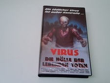 Virus Die Hölle der lebenden Toten 1980 Uncut VHS German PAL Video Bruno Mattei