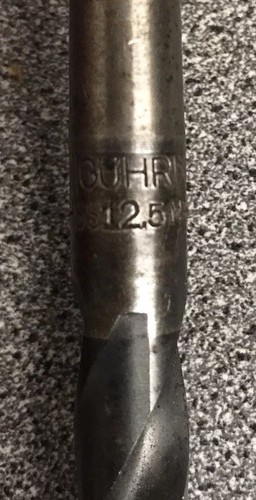 Dormer Drill 12.5mm HSS Morse taper 1, Engineering drill bit-used,TD204 - Picture 2 of 3
