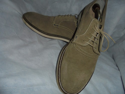 stringata taglia Eu Uomo Uk marrone scamosciata 44 pelle Vgc in 10 Zara chiaro wnvfqY00x