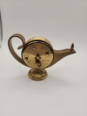 Swiza Sheffield Alarm Clock Oil Lamp Genie Aladdin Swiss | eBay