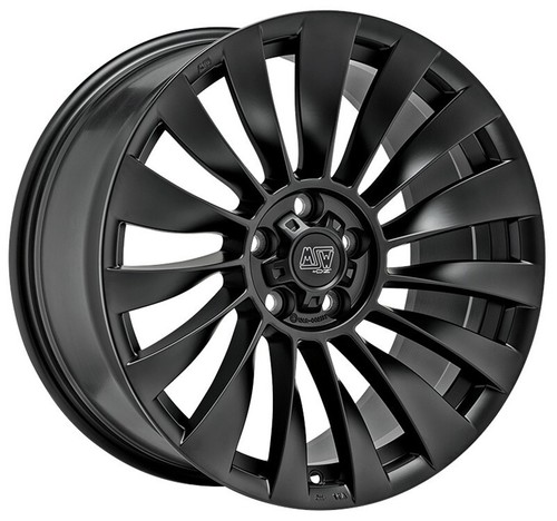 MSW 37T matt black 4 Felgen 19 Zoll passend Tesla Model Y + ABE eintragungsfrei - Bild 2 von 3